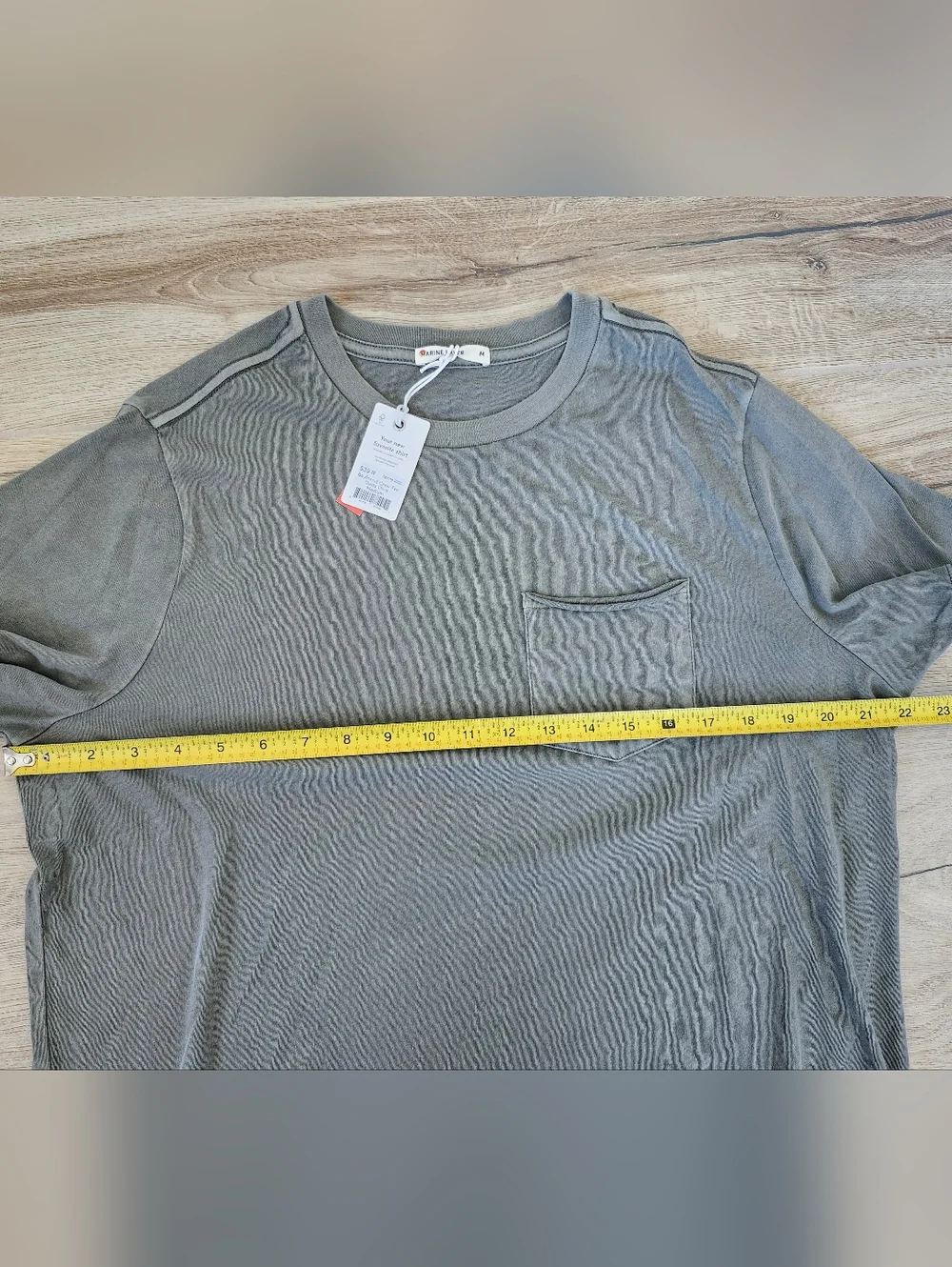 Marine Layer Boyfriend Crew Tee Bundle Of 3 Black, White, Dusty Olive M - Picture 10 of 16